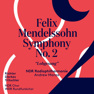 the album cover for Bartholdy / Richter - Symphony 2