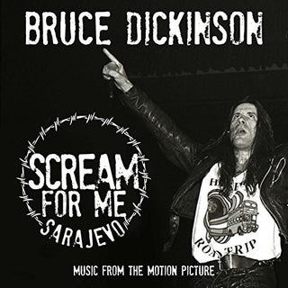 the album cover for Bruce Dickinson - Scream For Me Sarajevo