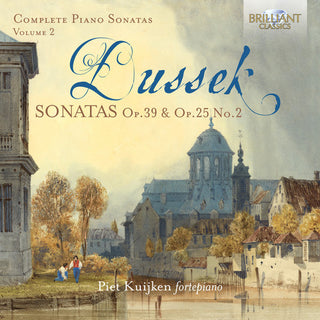 the album cover for Piet Kuijken - Complete Piano Sonatas 2