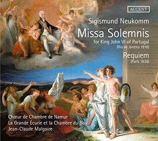 the album cover for Neukomm / Malgoire - Missa Solemnis & Requiem
