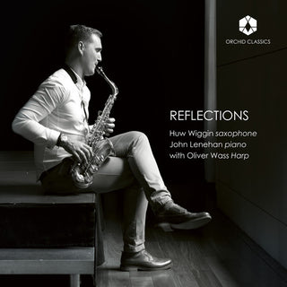 the album cover for Debussy / Wiggin / Wass - Reflections
