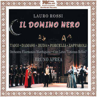 the album cover for Rossi / Taigi / Porcelli - Il Domino Nero
