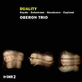 the album cover for Schumann / Oberon Trio - Duality