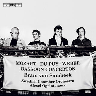 the album cover for Mozart / Sambeek / Ogrintchouk - Bassoon Concertos