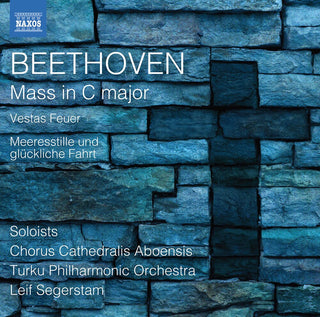 the album cover for Beethoven / Turku Philharmonic Orchestra - Mass in C Major