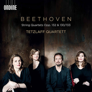 the album cover for Beethoven / Tetzlaff Quartet - String Quartets 132 & 130