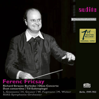 the album cover for Strauss / Weber - Ferenc Fricsay Conducts Richard Strauss