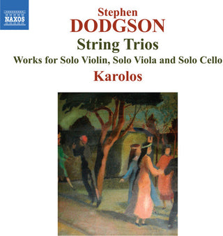 the album cover for Dodgson - String Trios 1 & 2