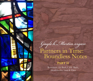 the album cover for J Bach S / Martin - Partners in Time / Boundless Notes Part 2