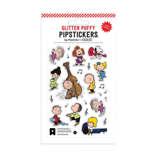 Peanuts Jam Sesh Puffy Stickers