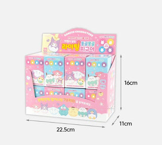 Sanrio Mood Lighting Charaters Figure Key RIng Zipper Charm (Blind Box)