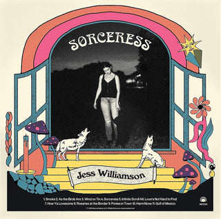 the album cover for Jess Williamson - Sorceress [Indie Exclusive Limited Edition Blue LP]