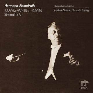 the album cover for Beethoven / Abendroth / Schreier - Sinfonie 9
