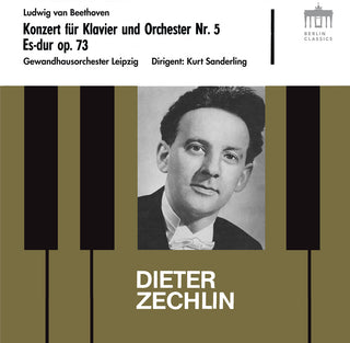 the album cover for Beethoven / Zechlin / Sanderling - Konzert Klavier Und Orchester