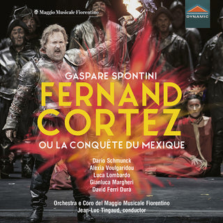 the album cover for Spontini / Tingaud - Fernand Cortez