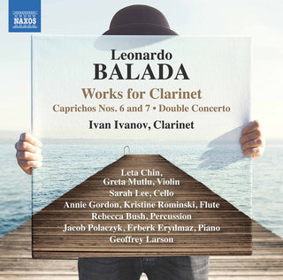 the album cover for Balada - Works for Clarinet