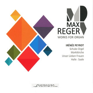 the album cover for Reger / Peyrot - Works for Organ