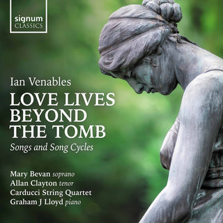 the album cover for Venables / Bevan / Lloyd - Love Lives Beyond the Tomb