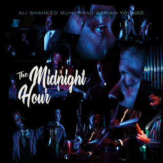 the album cover for Ali Shaheed Muhammad & Adrian Younge - Midnight Hour
