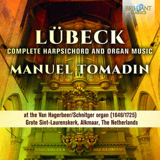 the album cover for Manuel Tomadin - Complete Harpsichord & Organ Music