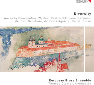 the album cover for Walton / European Brass Ensemble - Diversity