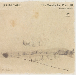 the album cover for Cage / Schultz - Works for Piano 10