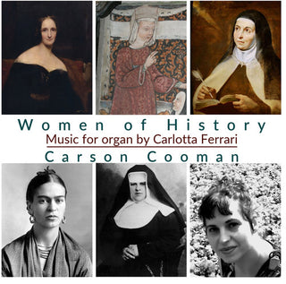 the album cover for Ferrari / Cooman - Women of History
