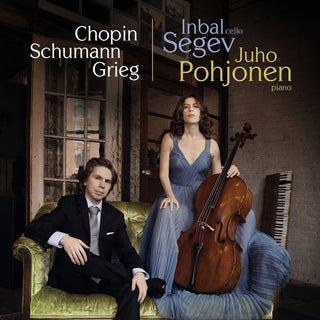 the album cover for Chopin / Segev - Cello Sonata in G Minor