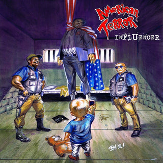 the album cover for American Terror - Influencer