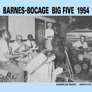 the album cover for Barnes-Bocage Big Five - San Jacinto Hall 1954