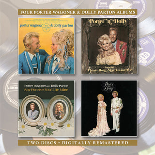 the album cover for Porter Wagoner / Parton,Dolly - We Found It / Porter N Dolly / Say Forever You'Ll Be Mine / Porter & Dolly