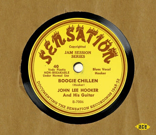 the album cover for John Lee Hooker - Documenting The Sensation Recordings 1948-1952 [Import]
