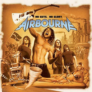 the album cover for Airbourne - No Guts. No Glory [LP]