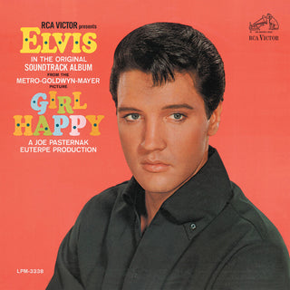 the album cover for Elvis Presley - Girl Happy (Original Soundtrack)