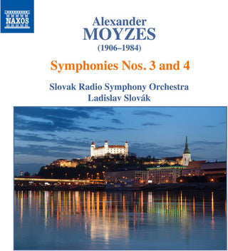the album cover for Moyzes - Symphonies 3 & 4