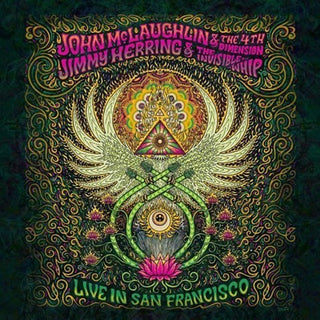 the album cover for John Mclaughlin & The 4th Dimension - Live In San Francisco