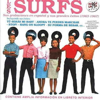 the album cover for Les Surfs - Sus Grabaciones En Espanol Y Sus Grandes Exitos (1963-1967)