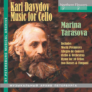the album cover for Marina Tarasova / Polezhaev,Alexander - Karl Davydov: Music For Cello