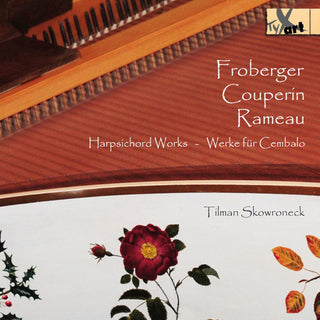 the album cover for Couperin / Skowroneck - Works for Harpsichord
