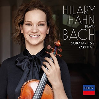 the album cover for Hilary Hahn - Hilary Hahn Plays Bach: Violin Sonata