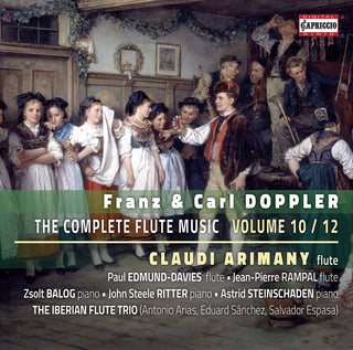 the album cover for Doppler / Arimany / Iberian Flute Trio - Complete Flute Music 10