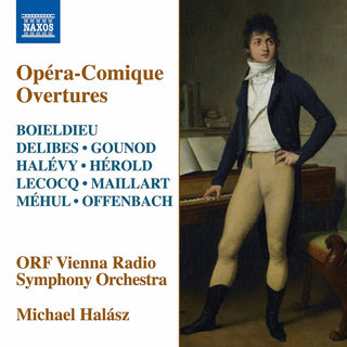 the album cover for Opera-Comique Overtures / Various - Opera-Comique Overtures