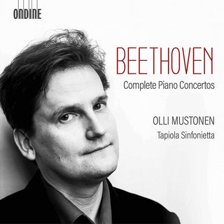 the album cover for Beethoven / Mustonen / Tapiola Sinfonietta - Complete Piano Concertos