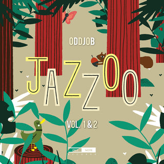 the album cover for Jazzoo 1 & 2 / Various - Jazzoo 1 & 2