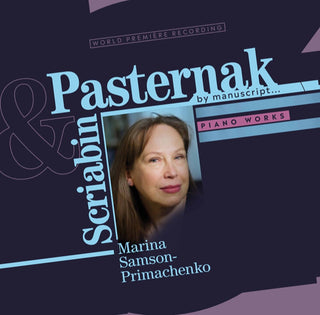 the album cover for Pasternak / Samson-Primachenko - Piano Works