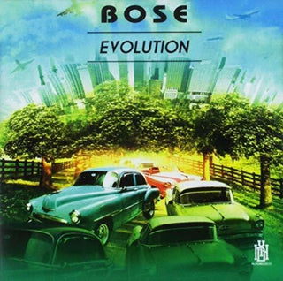 the album cover for B.O.S.E. - Evolution