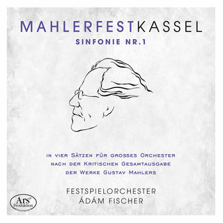 the album cover for Mahler / Fischer - Symphony 1 (Live 1989)