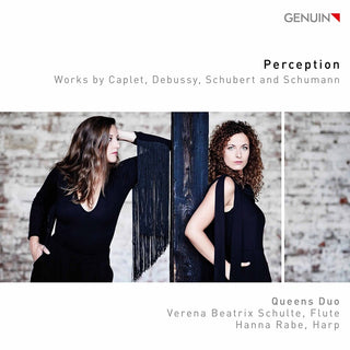 the album cover for Caplet / Queens Duo - Perception