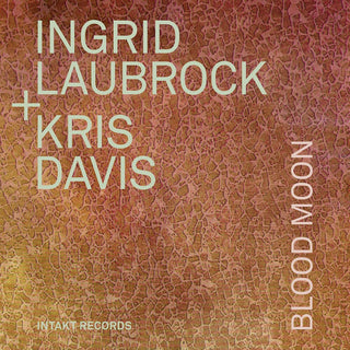 the album cover for Davis / Laubrock - Blood Moon