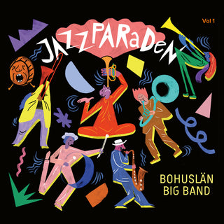 the album cover for Jazzparaden / Various - Jazzparaden